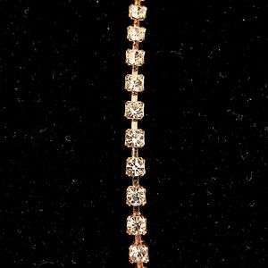 Vintage Avon faux diamond tennis bracelet